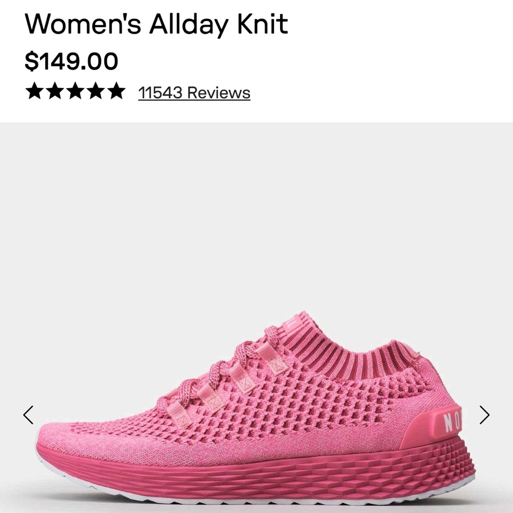 NOBULL allday Knit women’s size 9 1/2